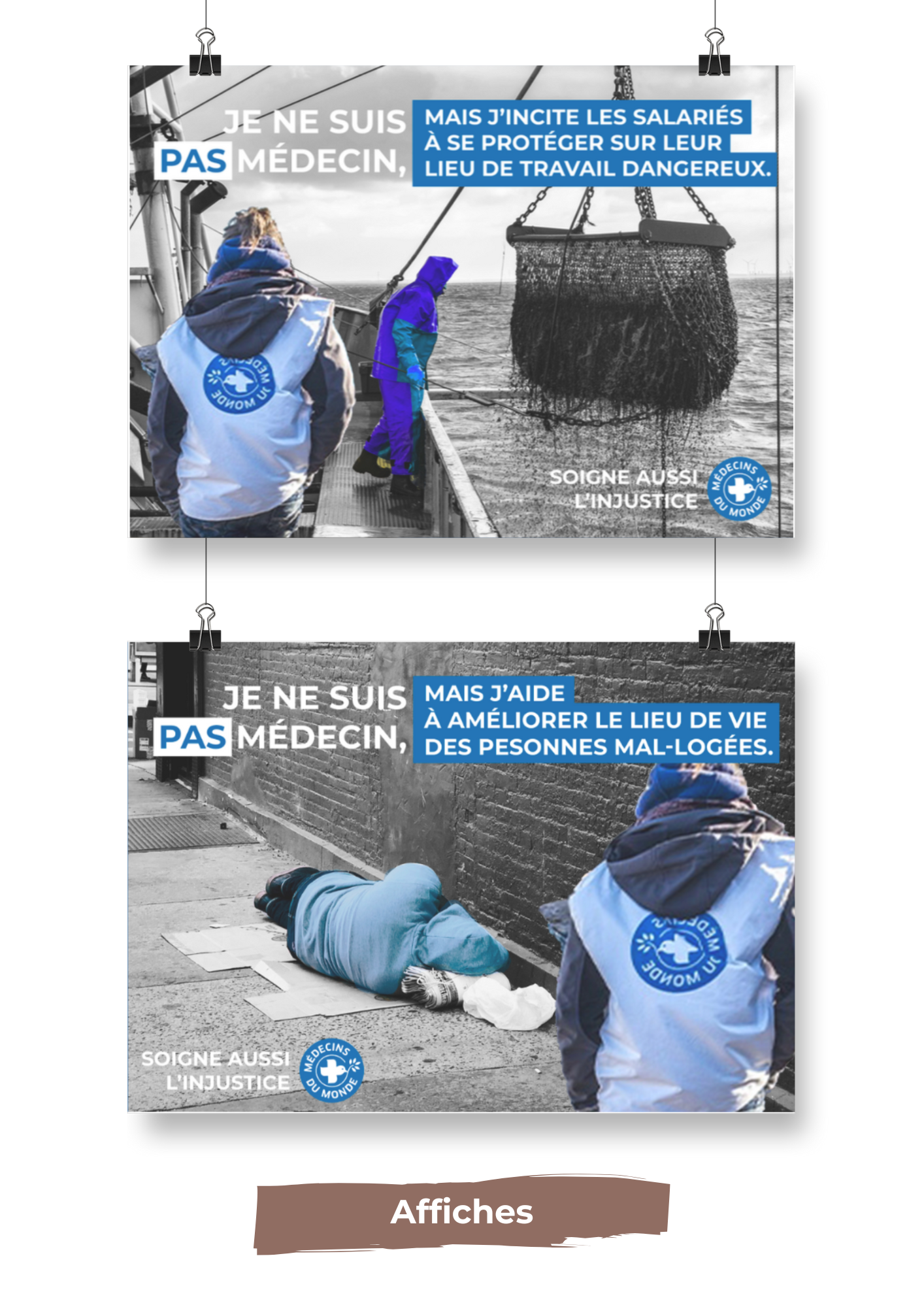 Affiches médecin du monde